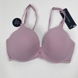 Natori Purple Cotton Everyday Bra – Size 32DD